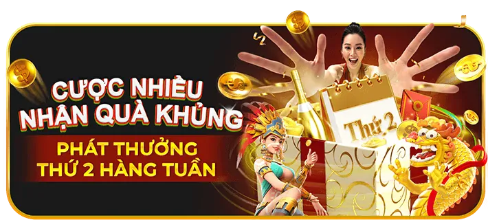Hoàn trả cược hàng tuần không giới hạn